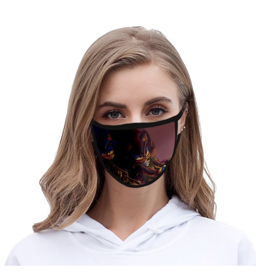 Reusable 2 Ply Sublimated Polyester Face Mask